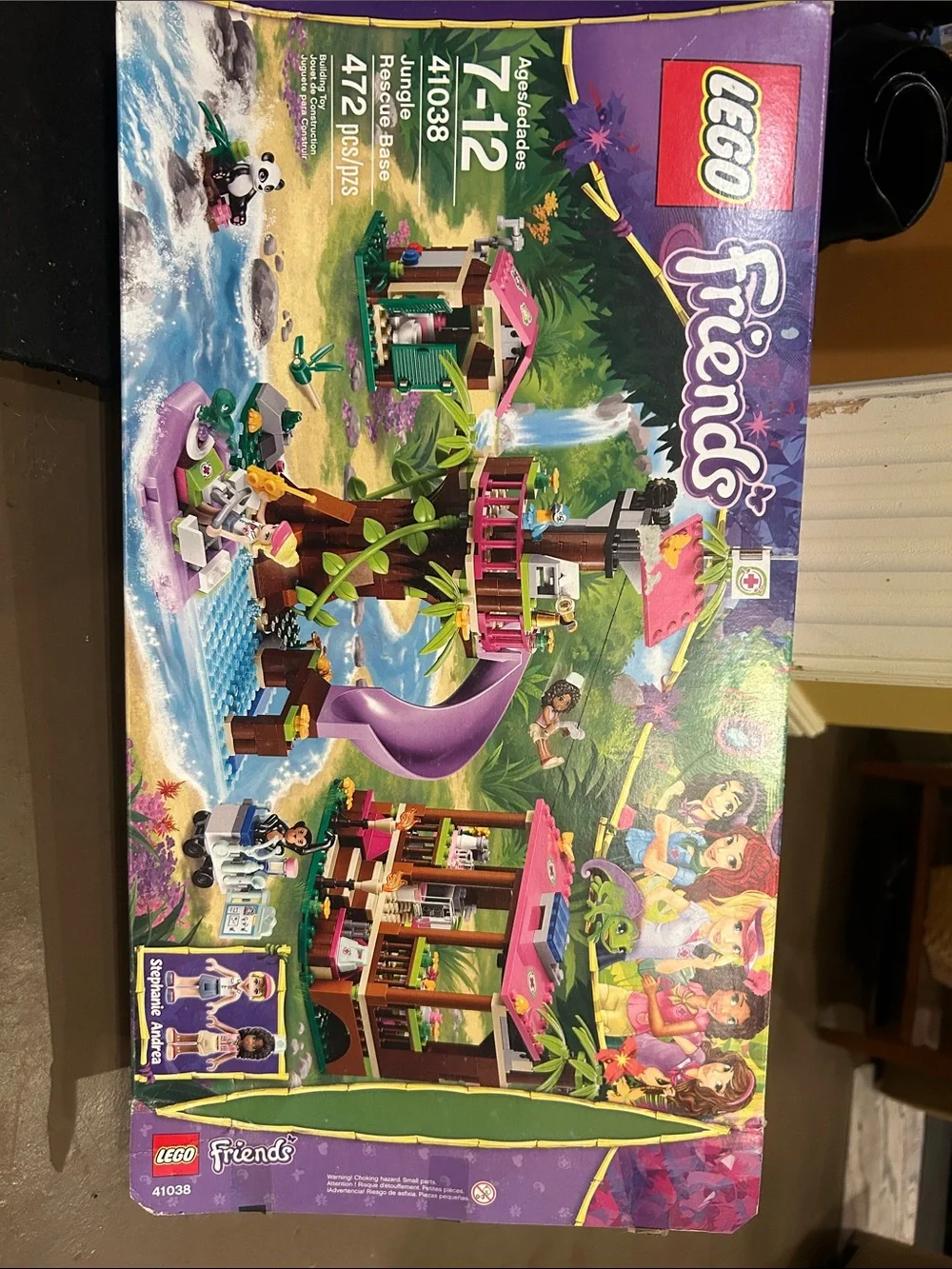 Lego Friends Jungle Rescue Treehouse Playset - Pink, Purple, Green